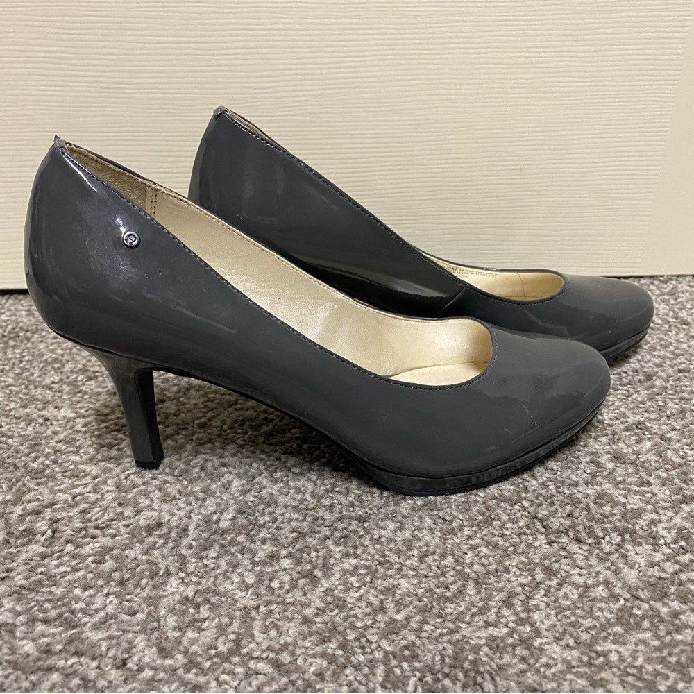 Elegant Gray Women's Heels